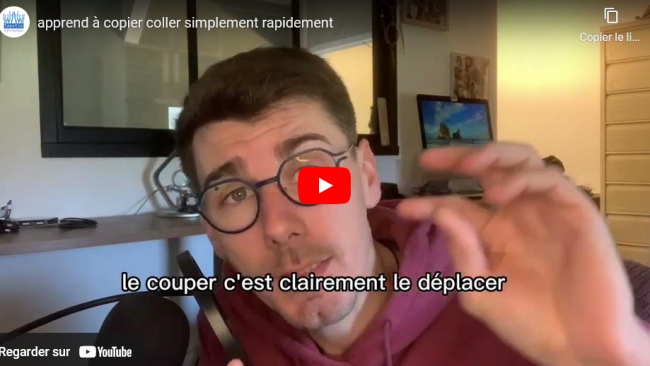 Savoir comment faire un copier-coller