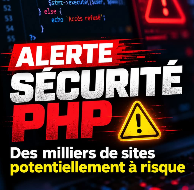 Failles critiques PHP : correctifs et risques