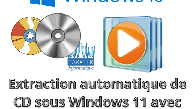 Extraire automatiquement un CD sur Windows 11 avec Media Player Legacy