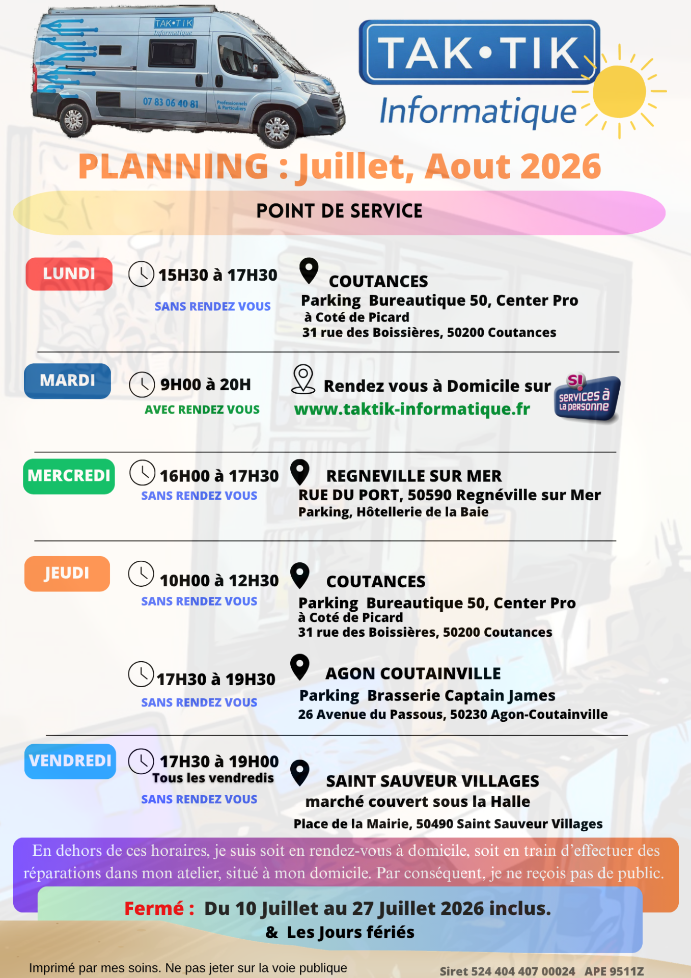 Flyer juillet aout 2026